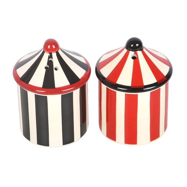 Circus Tent Salt and Pepper Shakers