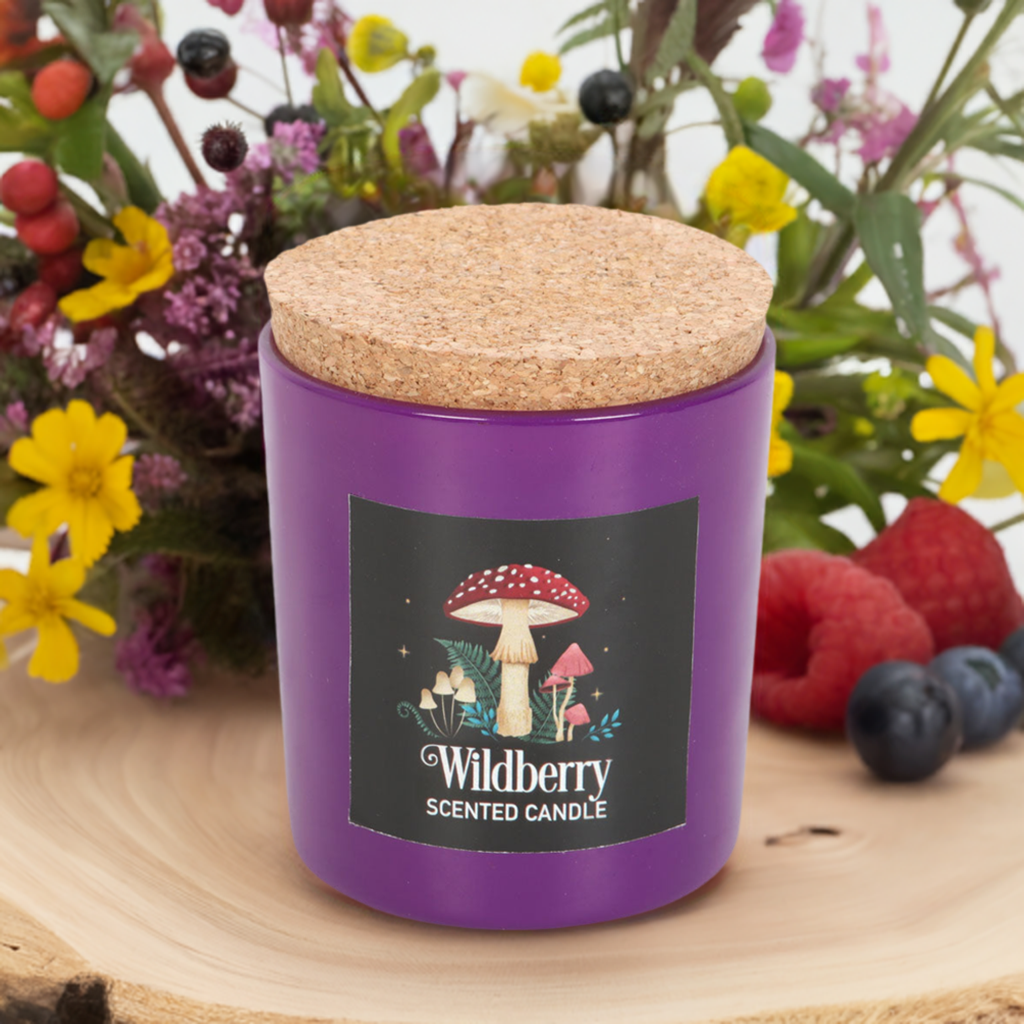 Forest Mushroom Wildberry Candle