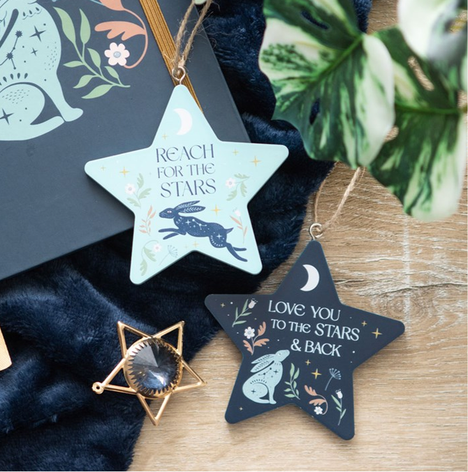 Love You to the Stars and Back Hare Hanging Decoration