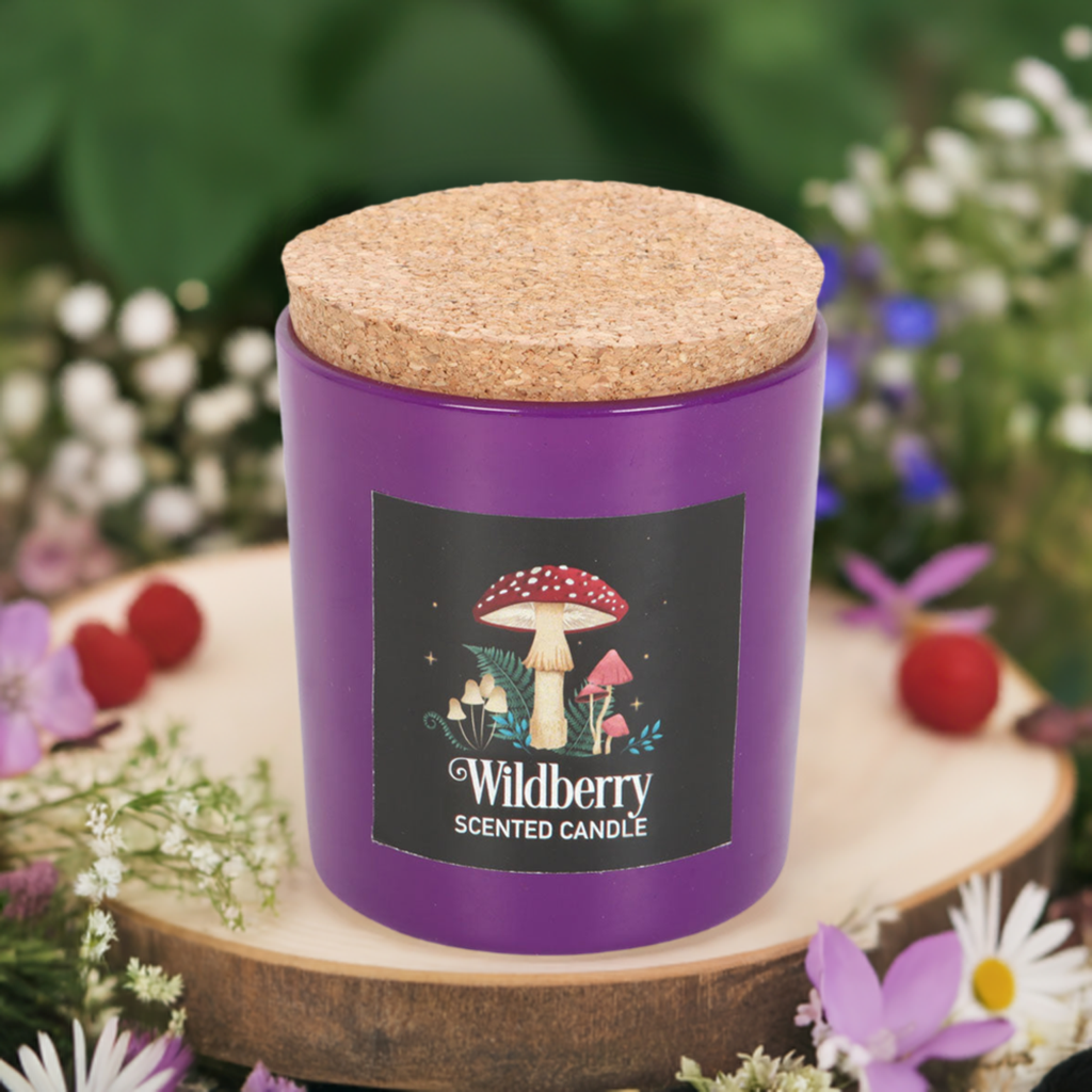 Forest Mushroom Wildberry Candle