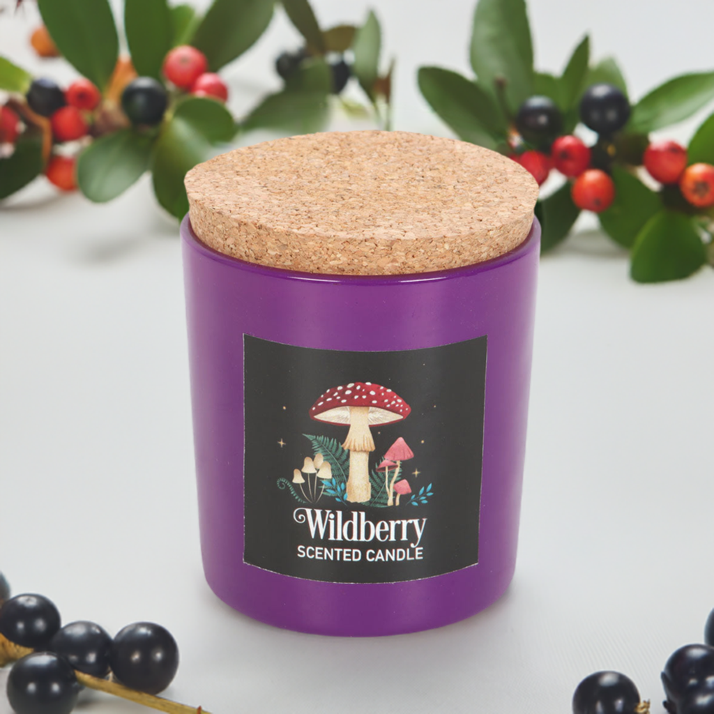 Forest Mushroom Wildberry Candle