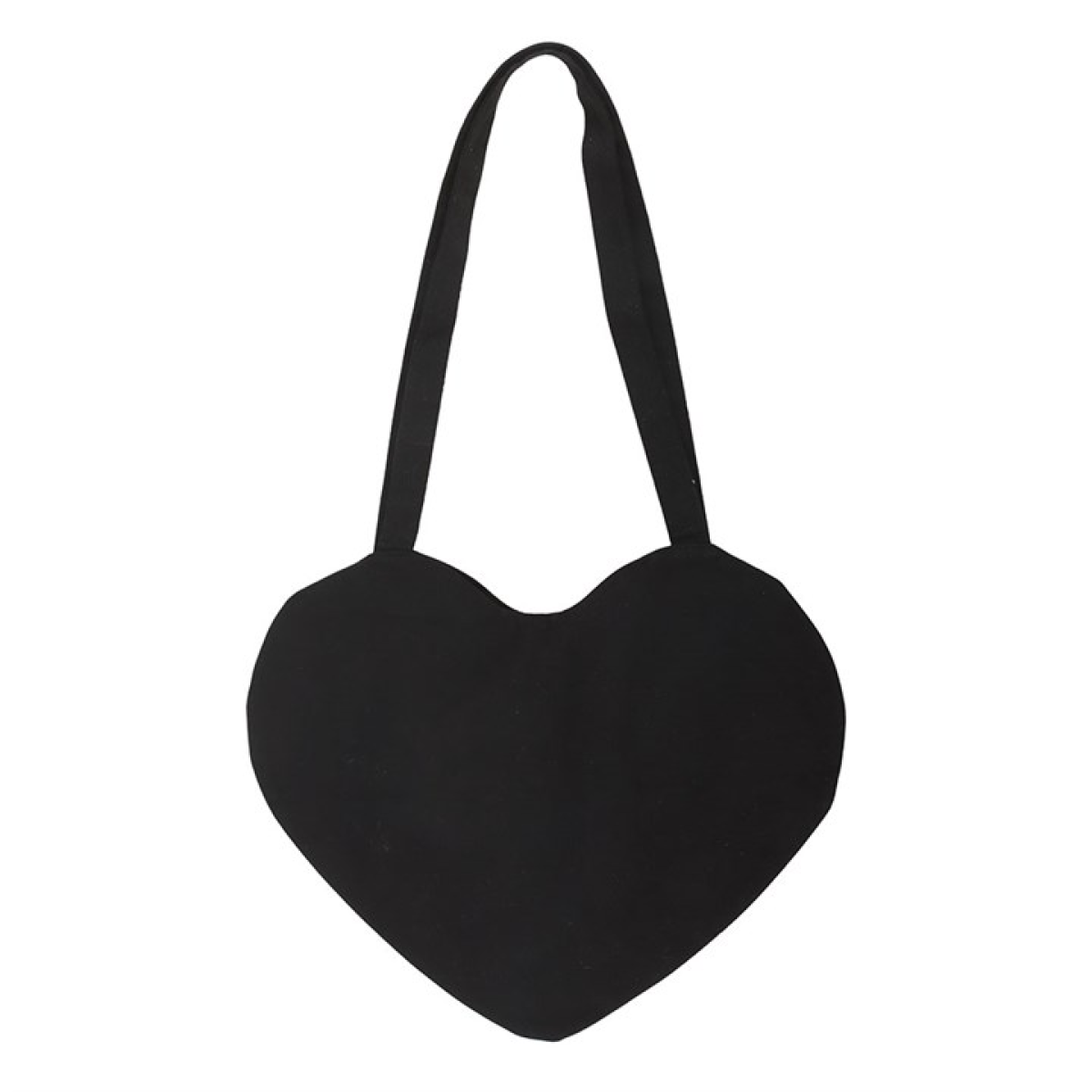Burning Heart Satin Tote Bag
