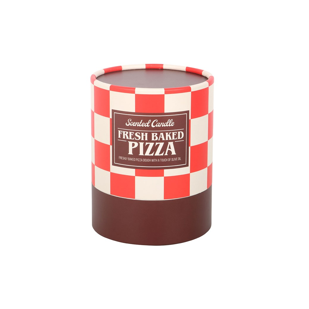 Fresh Baked Pizza Scented Jar Candle | Novelty Boxed Food Candle | Foodie Gift
