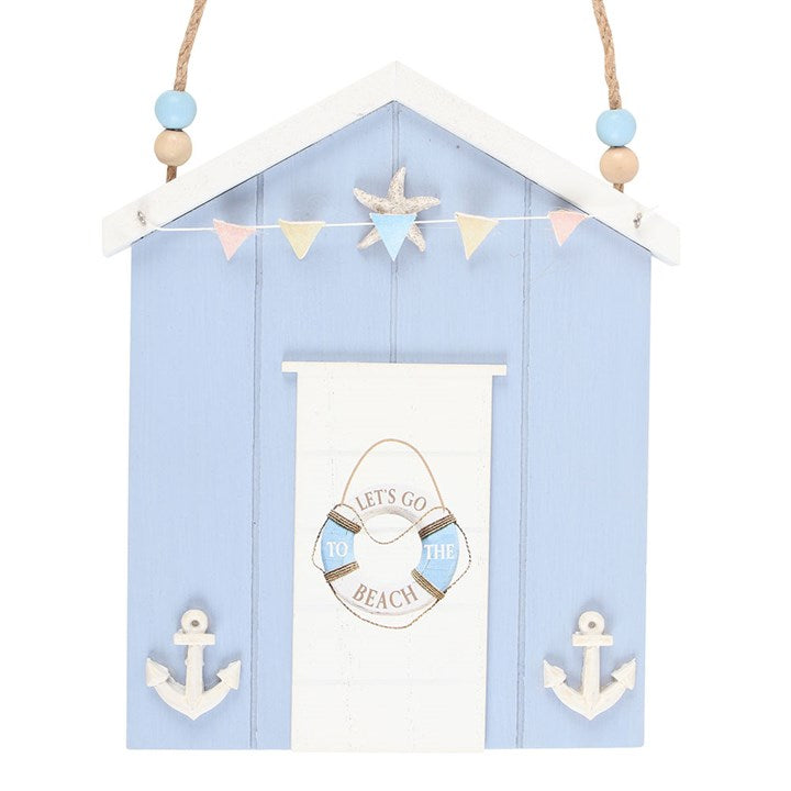 Blue Life Ring Beach Hut Hanging Decoration – Bring the Seaside Home