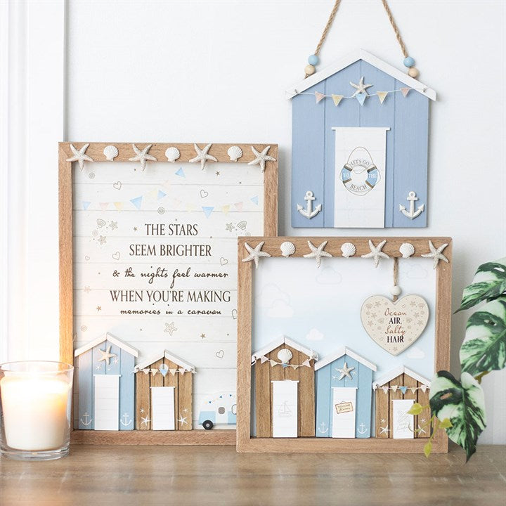 Blue Life Ring Beach Hut Hanging Decoration – Bring the Seaside Home