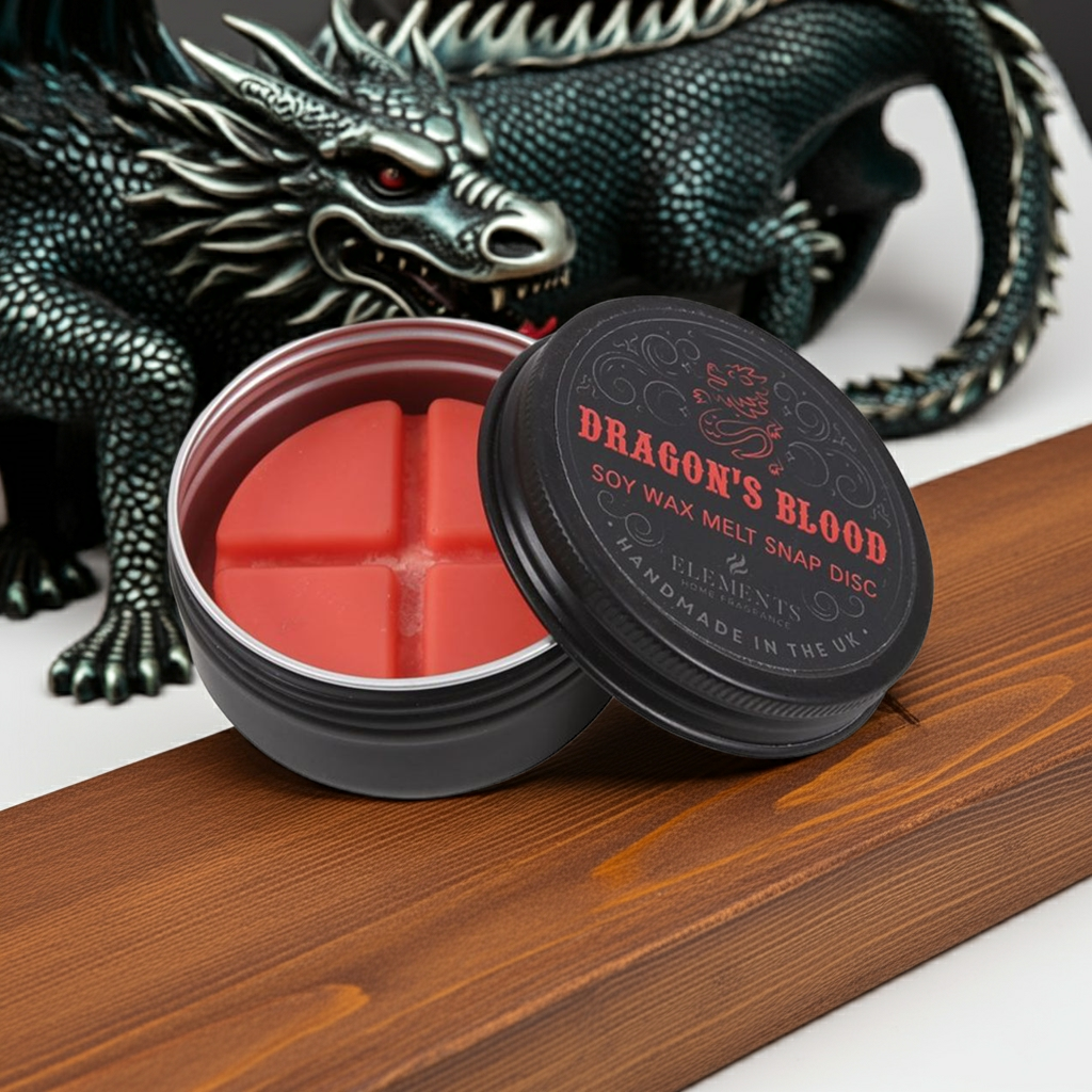 Dragon's Blood Soy Wax Snap Disc