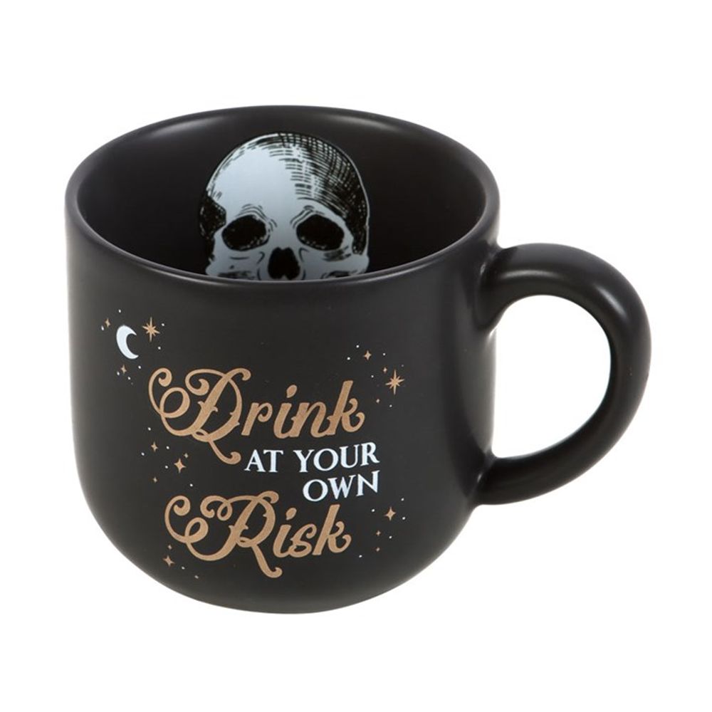 ‘Drink at Your Own Risk’ Oversized Teacup Mug