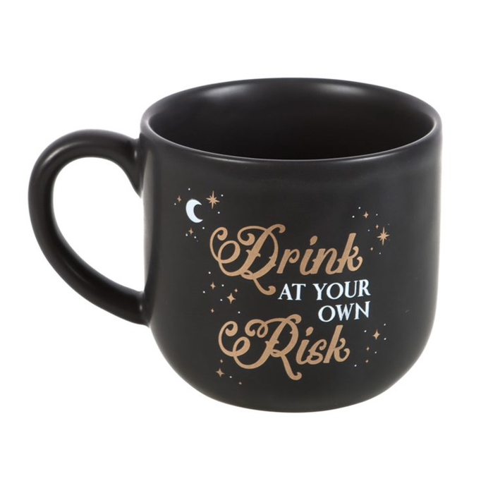 ‘Drink at Your Own Risk’ Oversized Teacup Mug