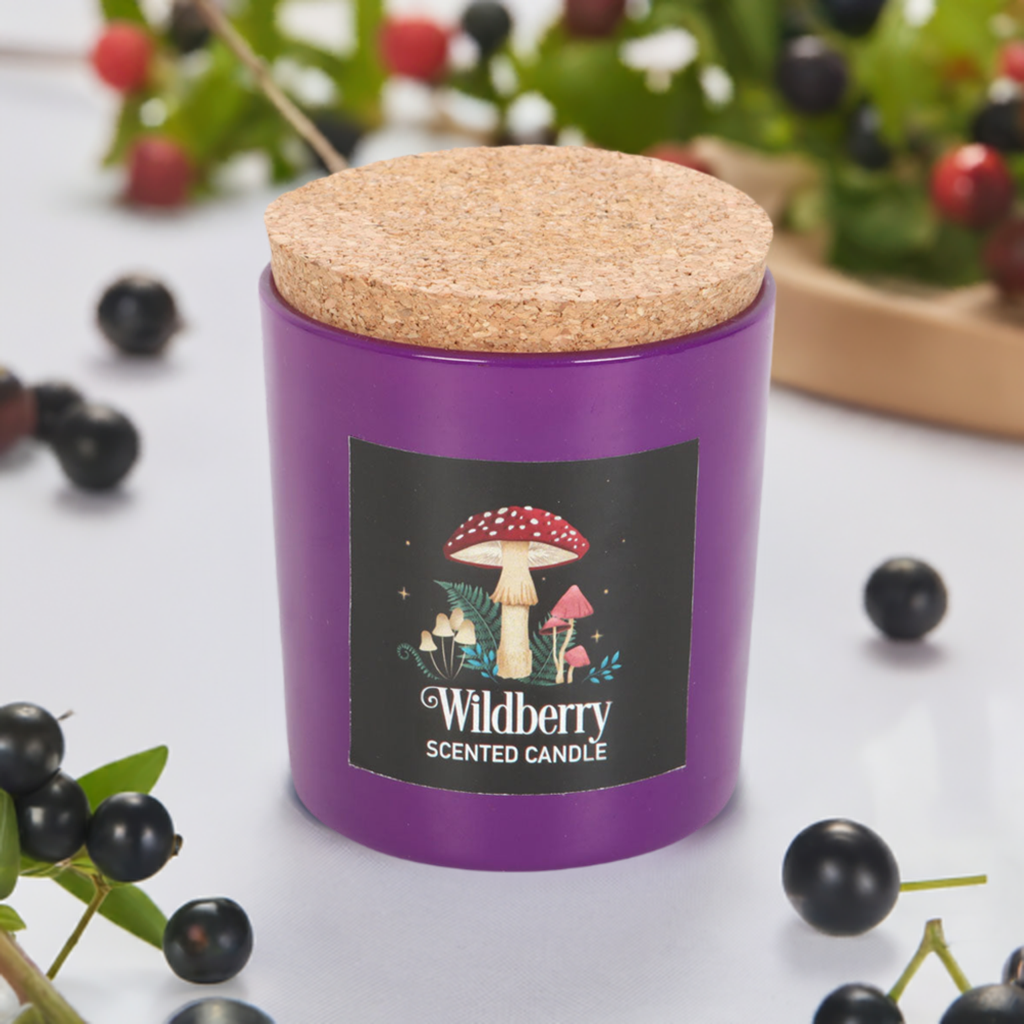 Forest Mushroom Wildberry Candle