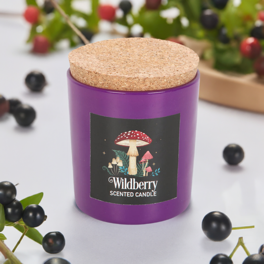 Forest Mushroom Wildberry Candle
