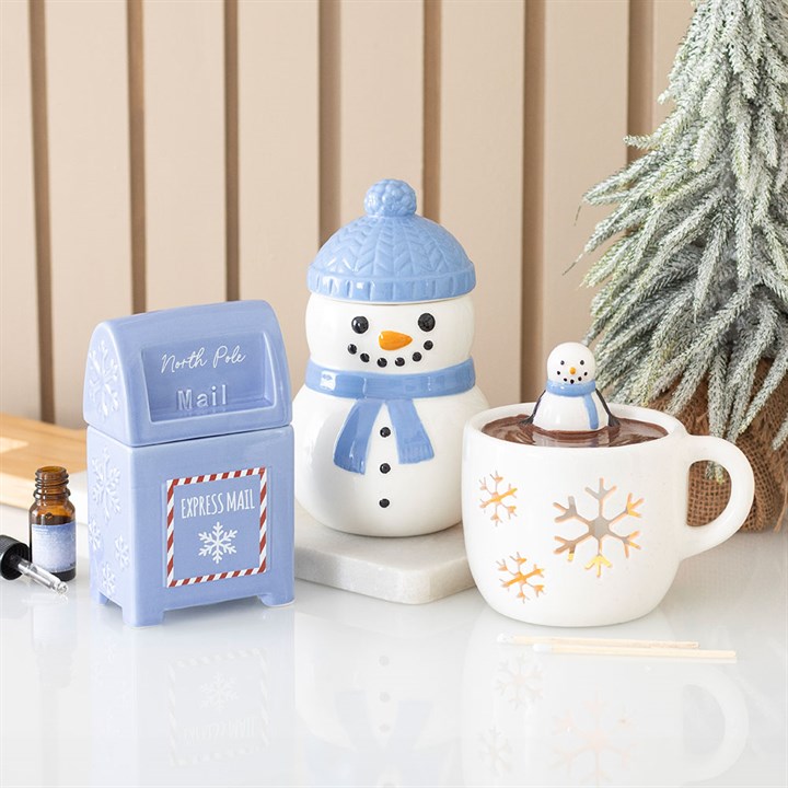 North Pole Postbox Oil Burner