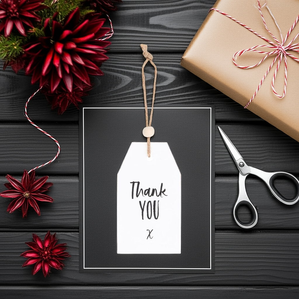 Thank You Hanging Sentiment Sign