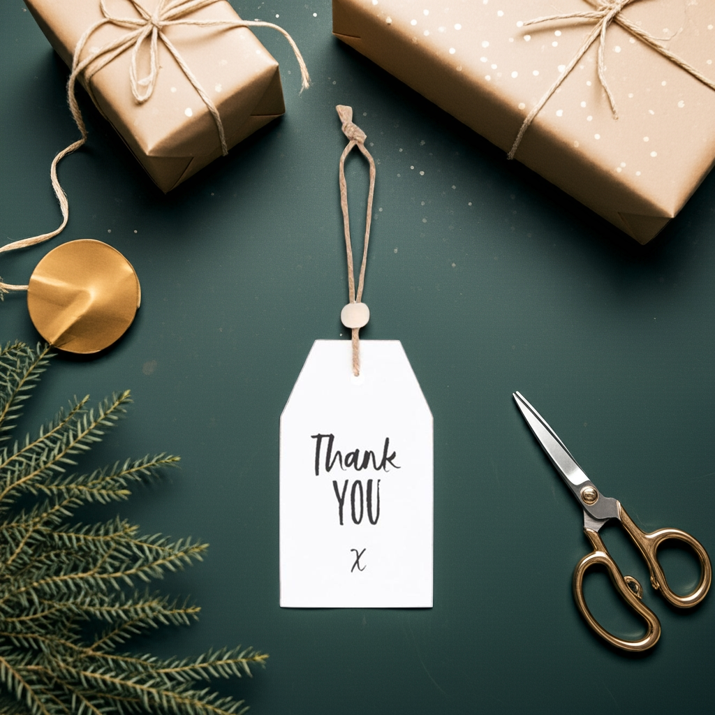 Thank You Hanging Sentiment Sign