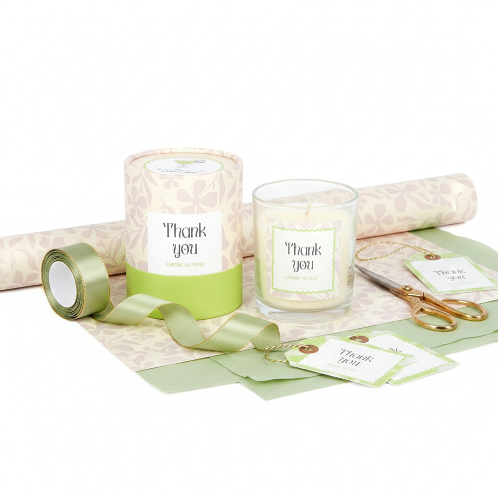 Thank You Spicy Margarita Scented Candle | Teacher Gift | Fun Thank You Gift for Her