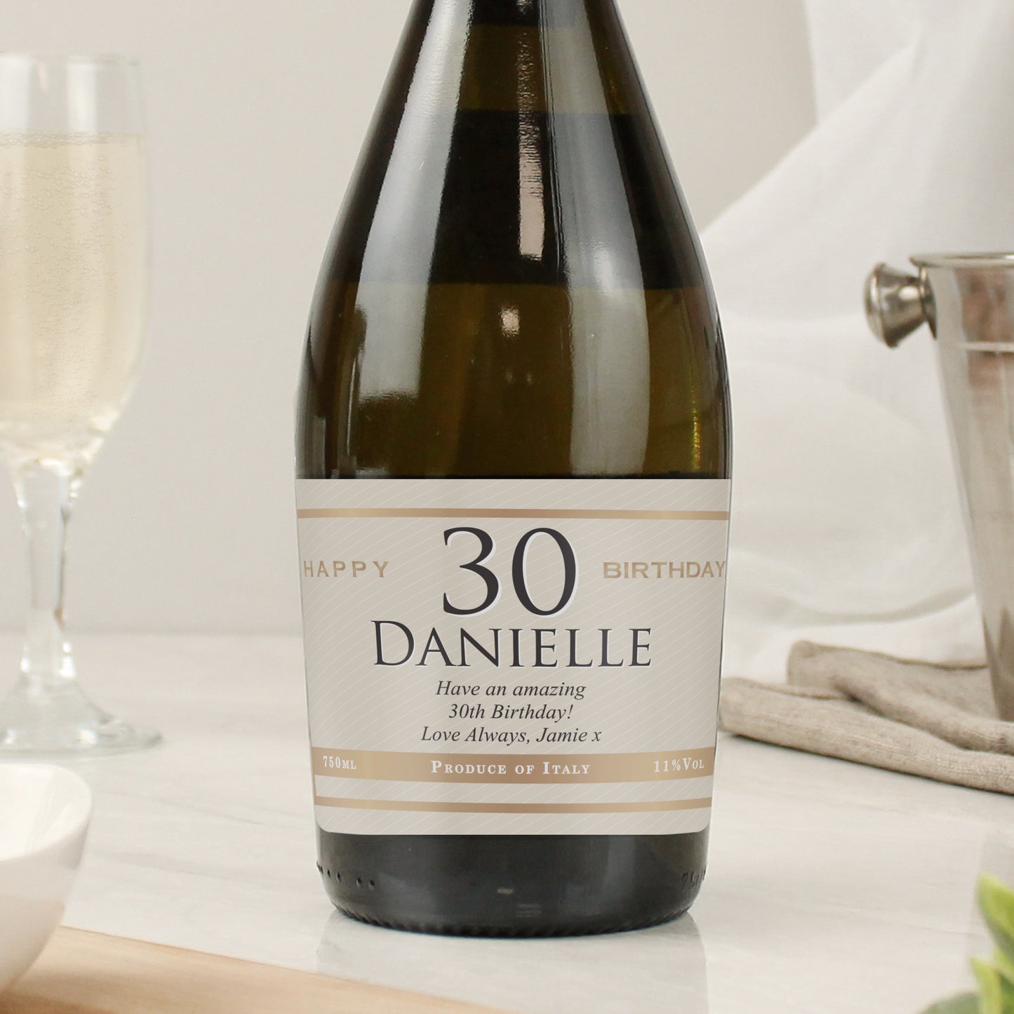 Big Age Personalised Prosecco – A Sparkling Celebration Gift