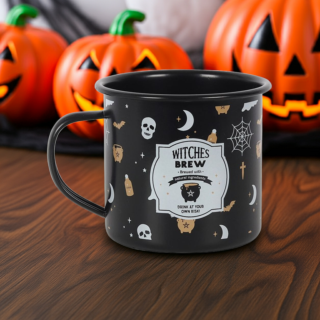 Witches Brew Enamel Mug