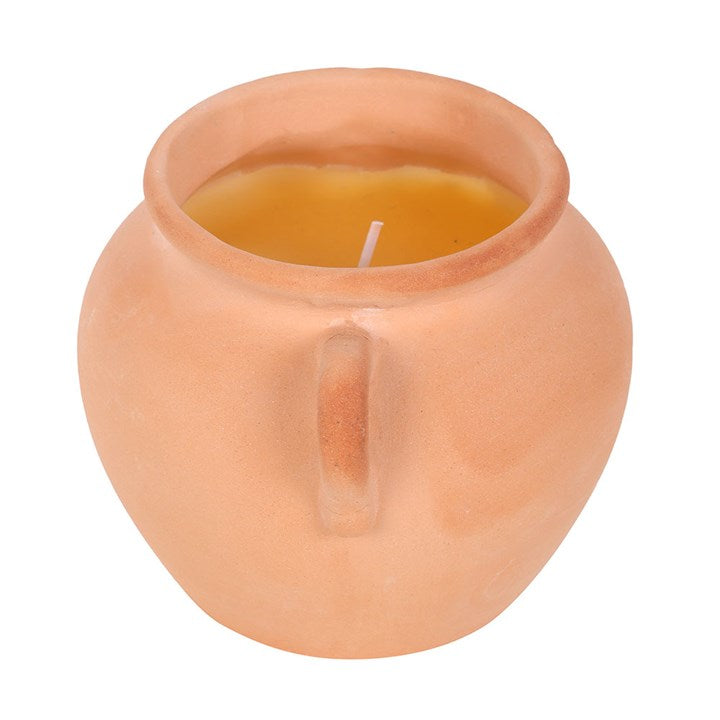 Terracotta Urn Citronella Candle – Rustic Style Meets Practical Charm
