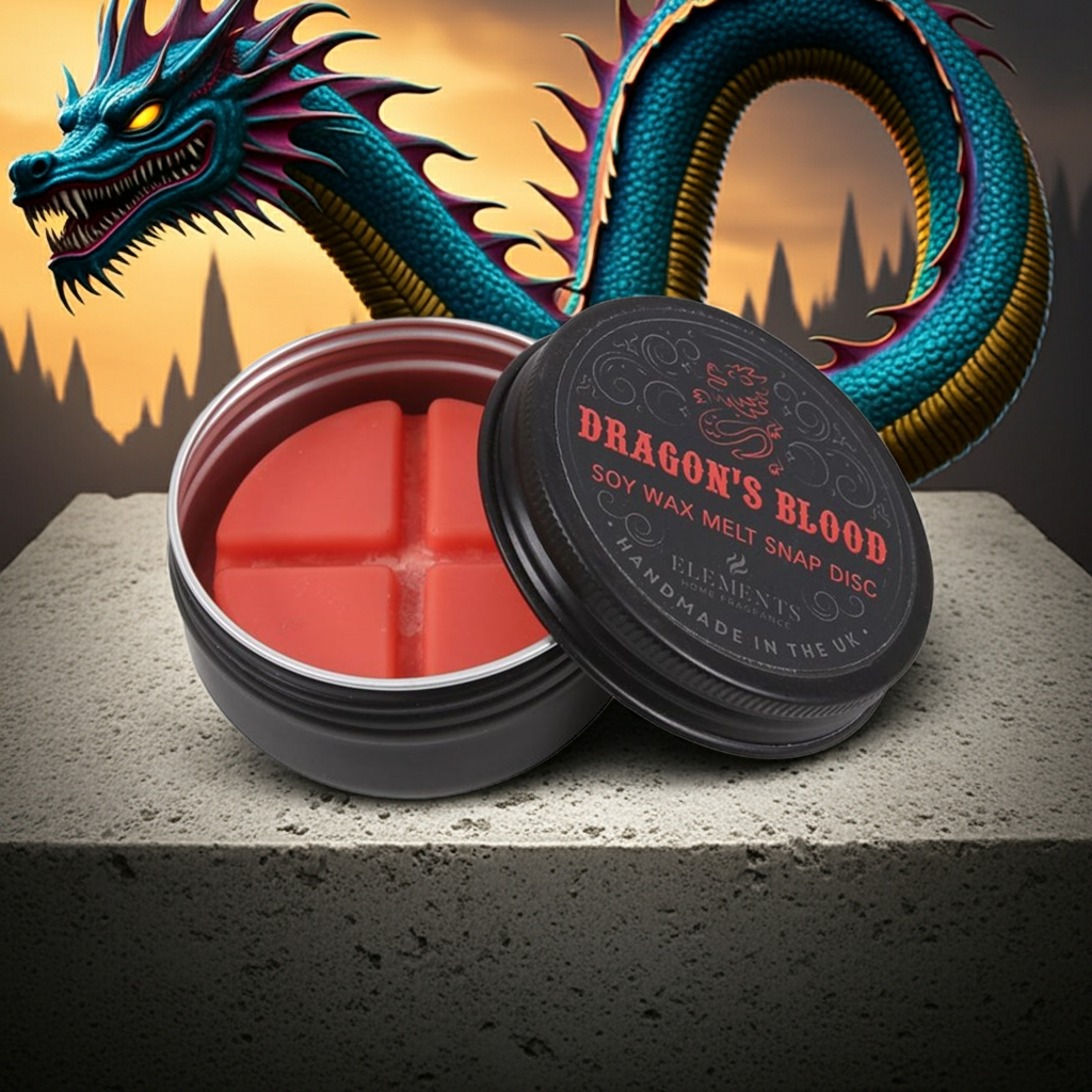 Dragon's Blood Soy Wax Snap Disc