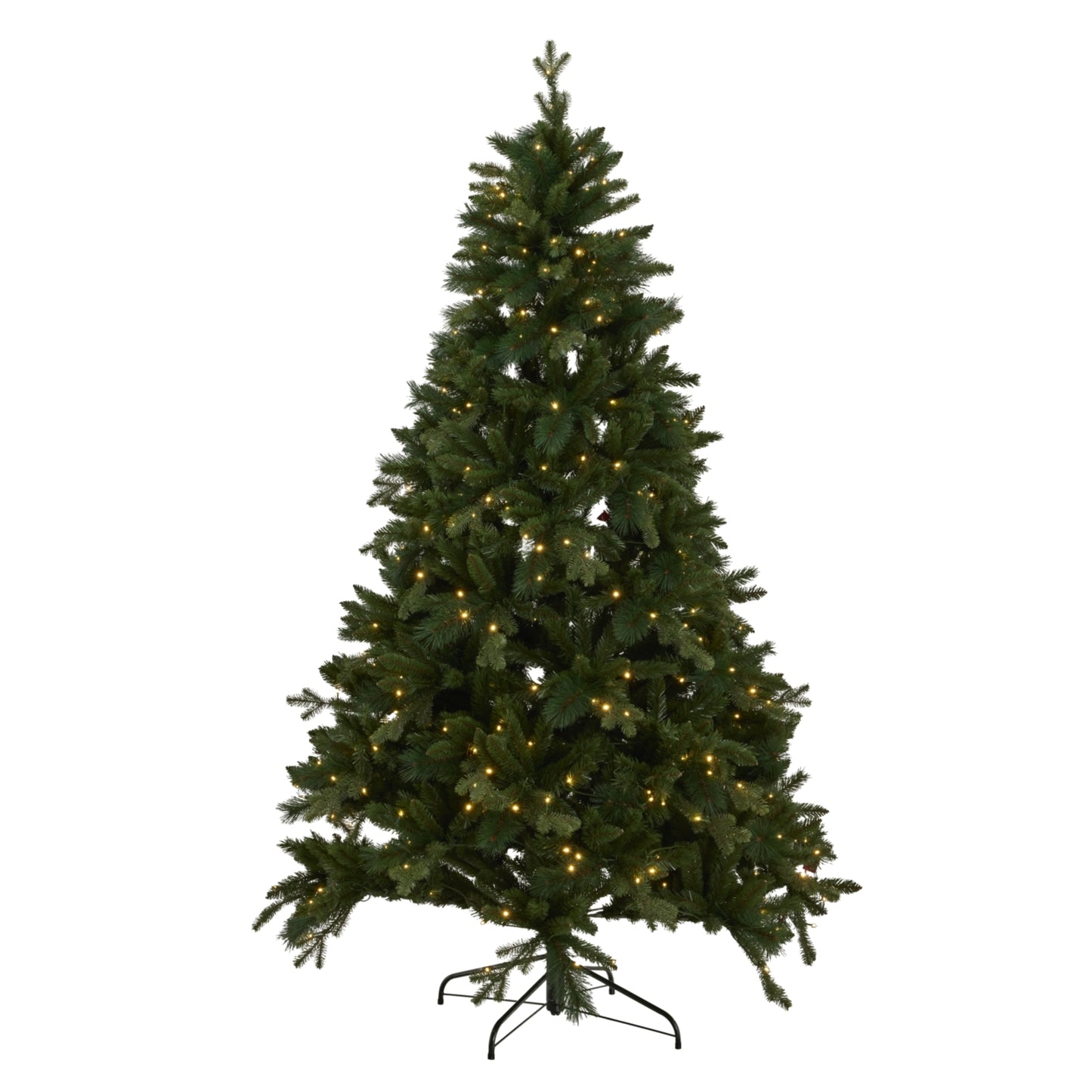Green Forest Fir Pre-Lit 400L LED Christmas Tree – 7ft