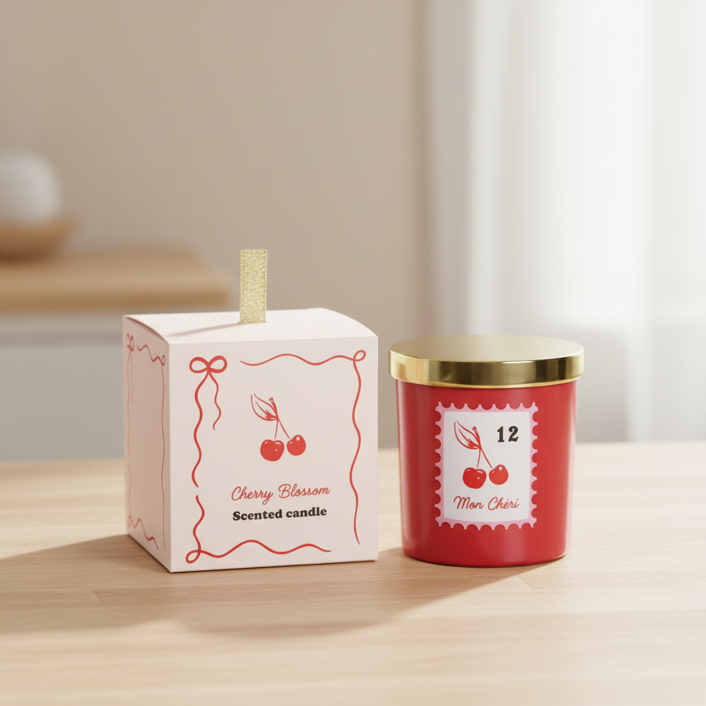 Mon Cheri Cherry Blossom Candle