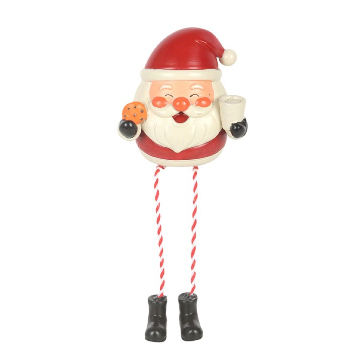 Jolly Santa Christmas Shelf Sitter Ornament