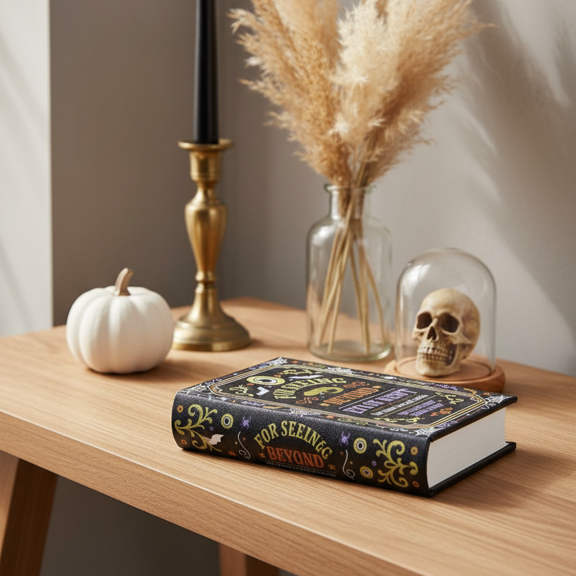 Eye of Newt Spell Book Storage Box | Witchy Halloween Secret Book Safe