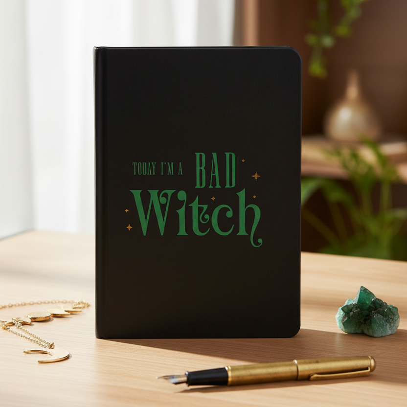 Good Witch Bad Witch A5 Reversible Notebook