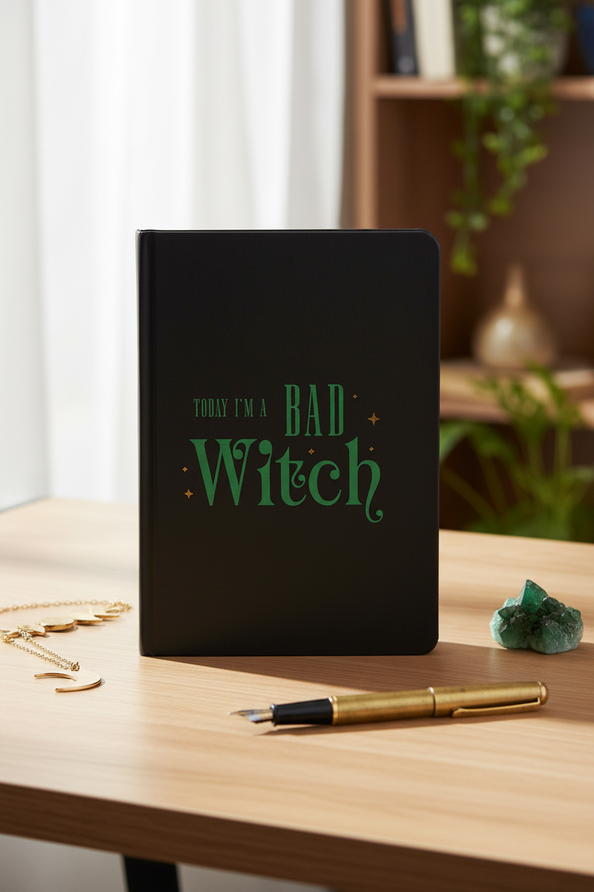 Good Witch Bad Witch A5 Reversible Notebook