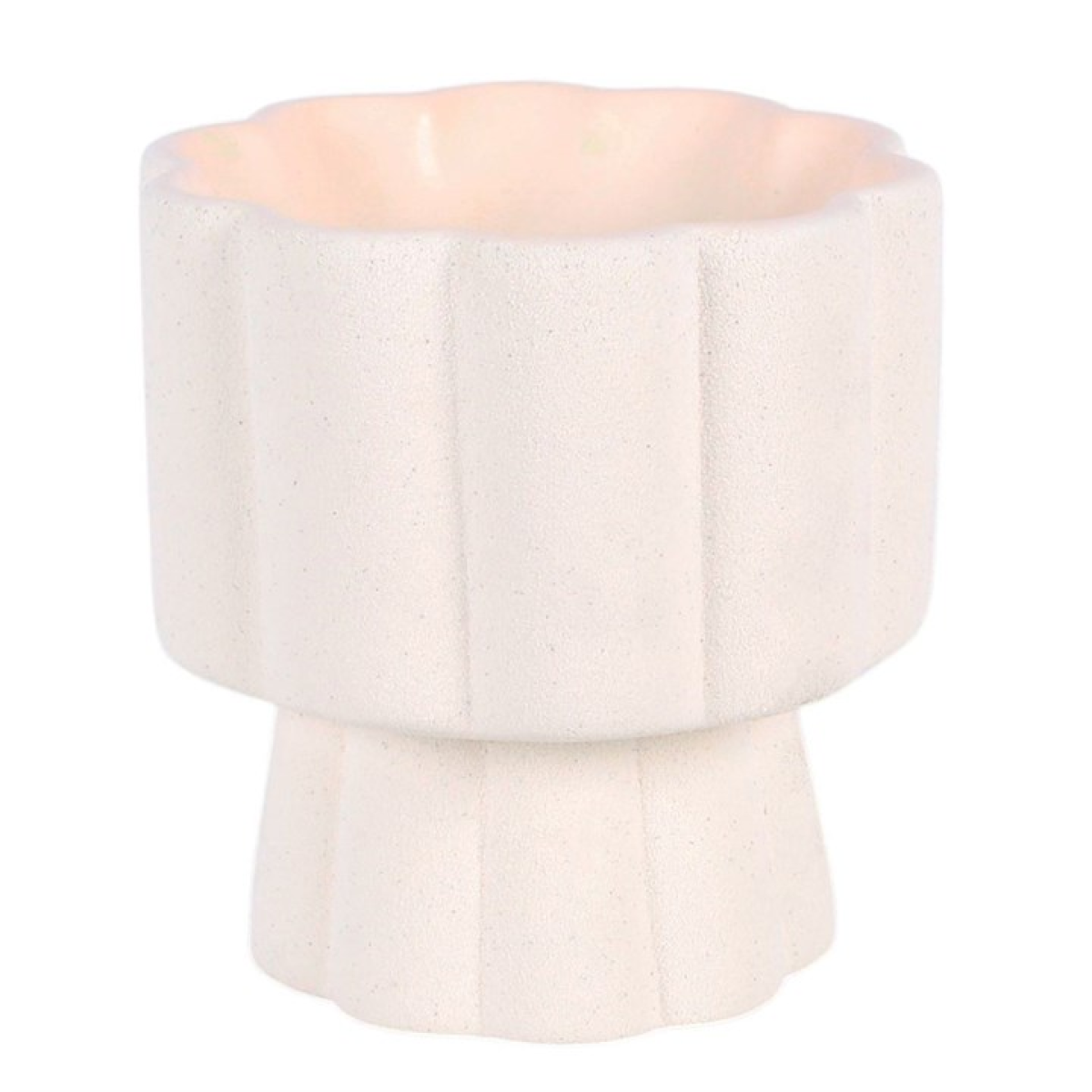 Scalloped Pedestal Oil Burner