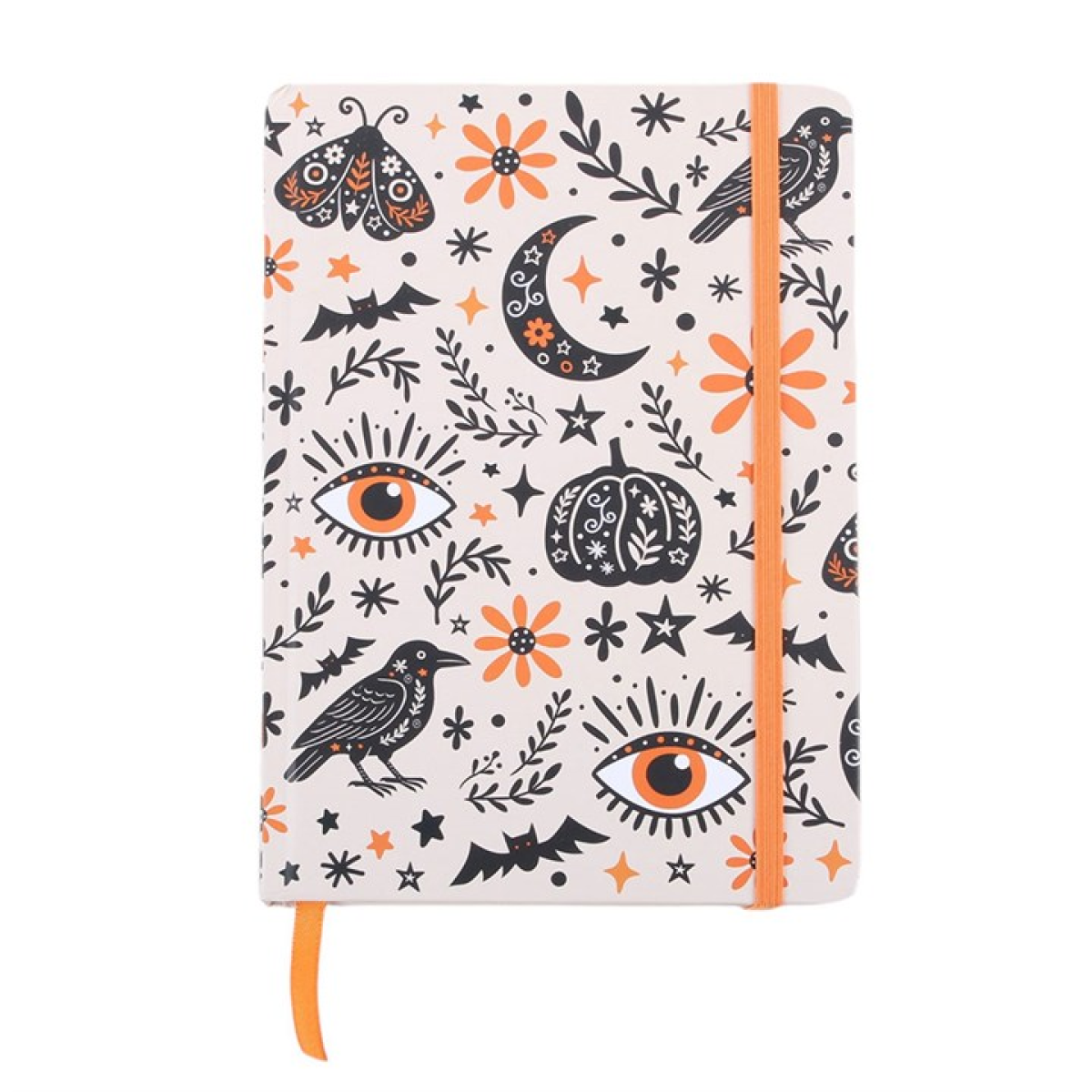 Frightful Folk Print A5 Notebook