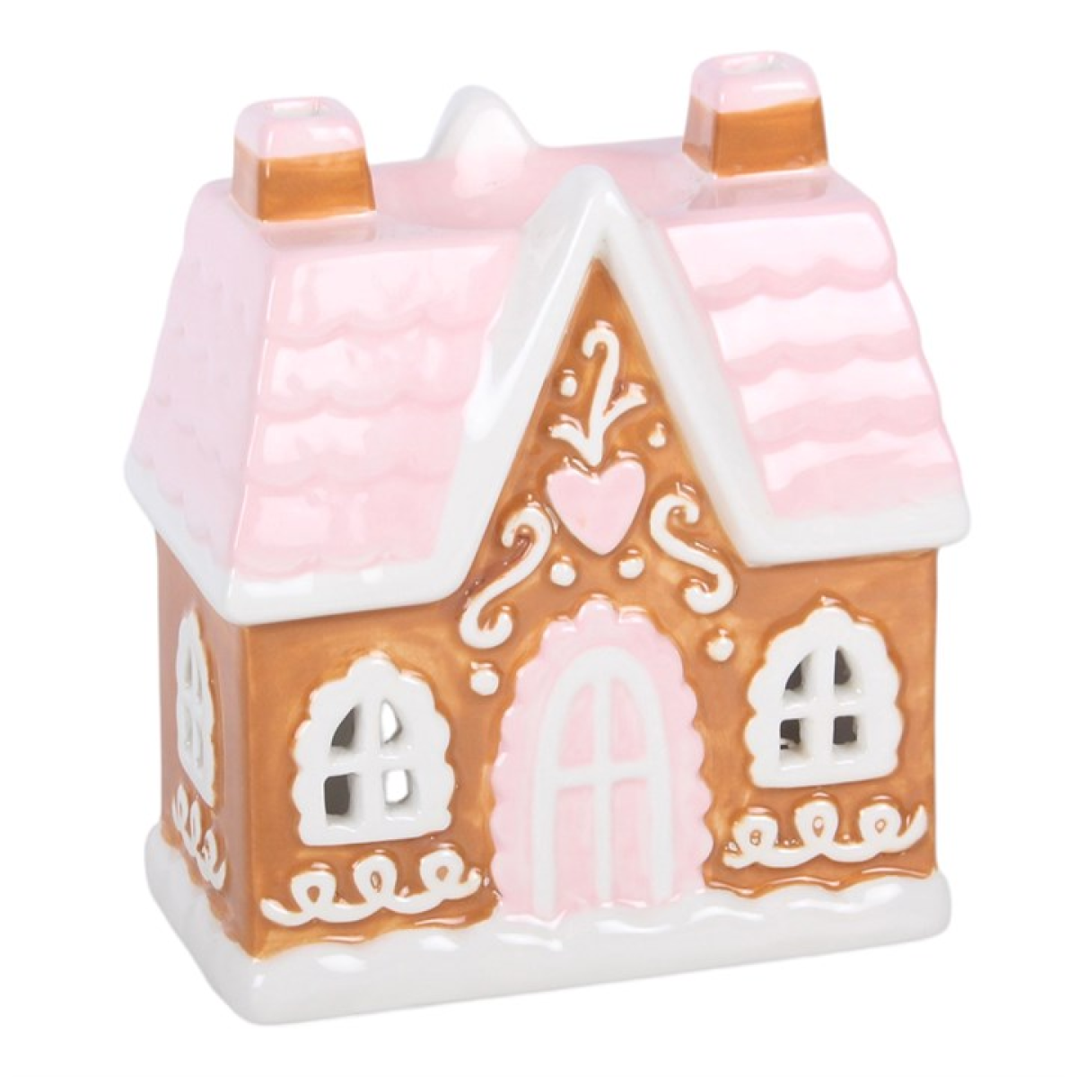 Sugarplum Gingerbread House Ceramic Oil Burner & Wax Warmer