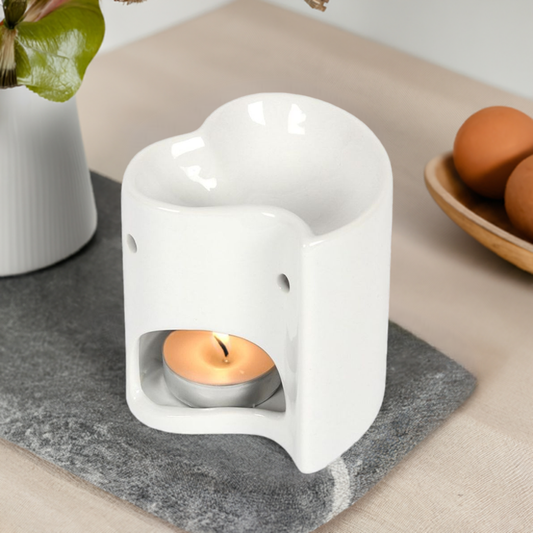 White Heart Oil Burner