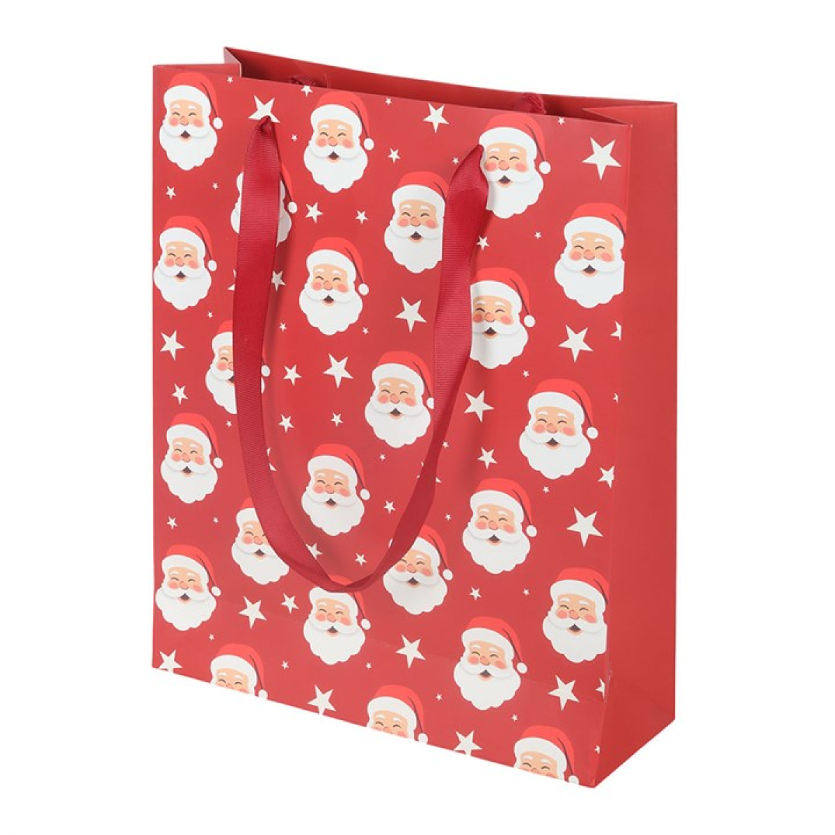Jolly Santa Christmas Gift Bag