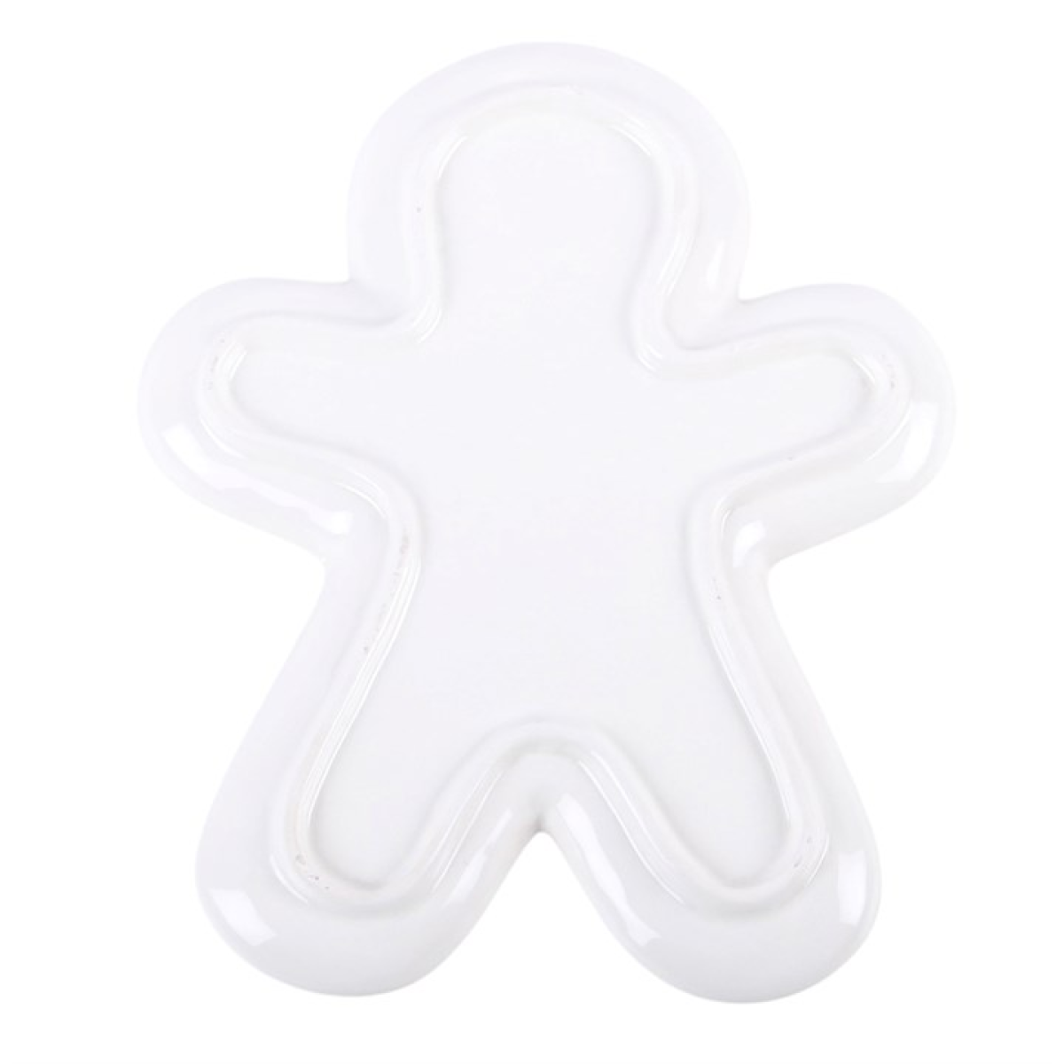 Sugarplum Bakery Gingerbread Man Serving Plate