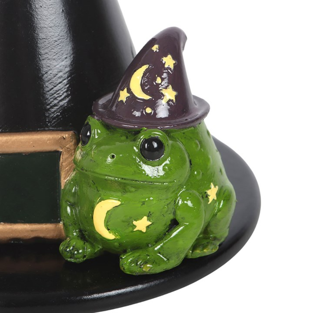 Magic Toad and Witch Hat Incense Cone Holder