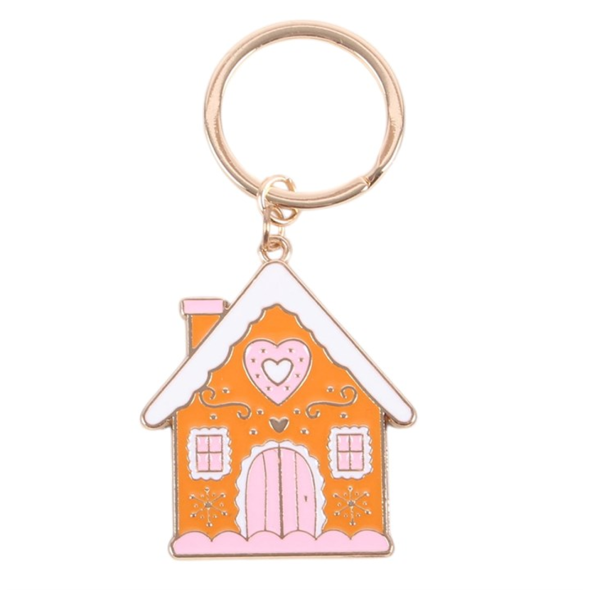 Gingerbread House Keyring