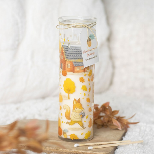 Cinnamon Woods Scented Tube Candle