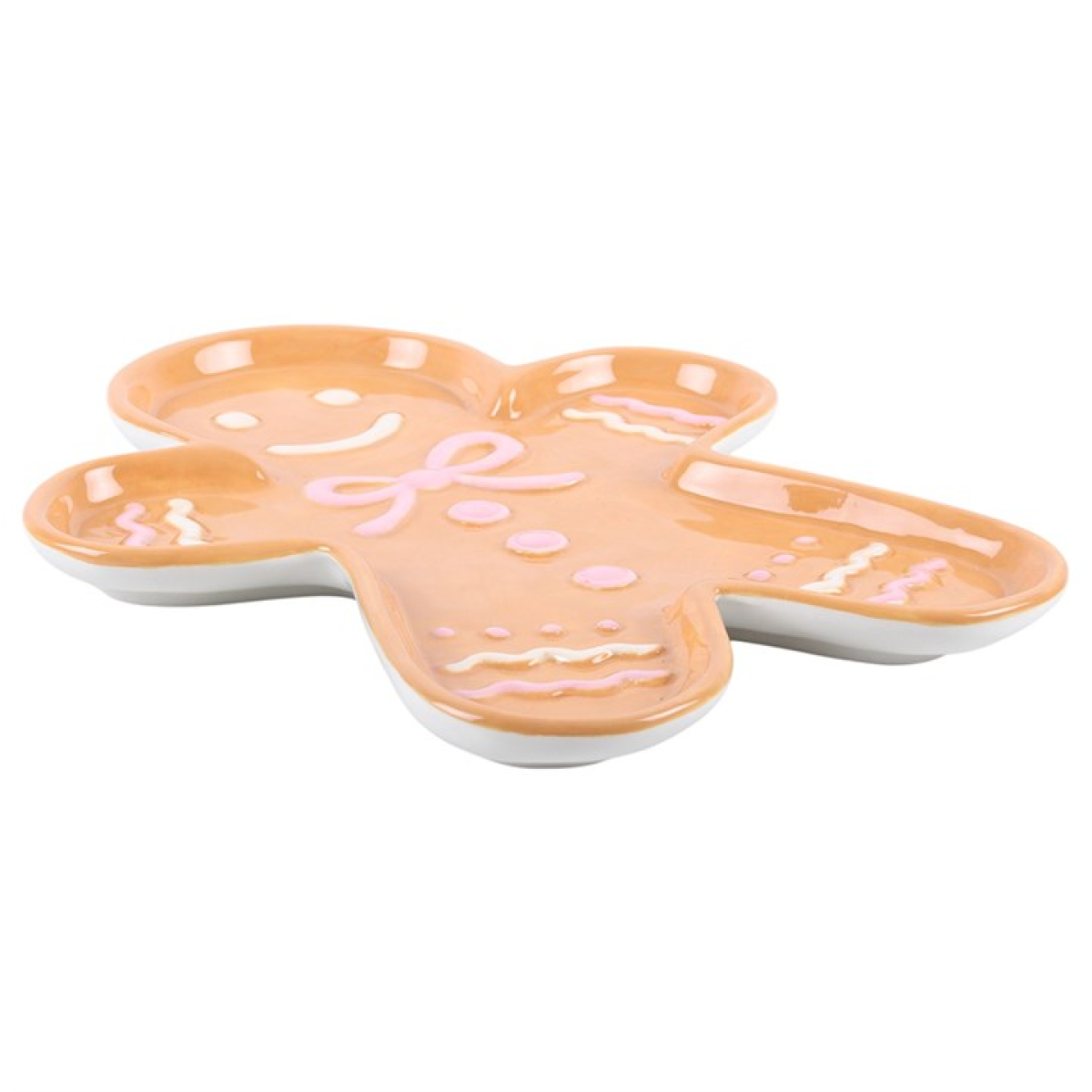 Sugarplum Bakery Gingerbread Man Serving Plate