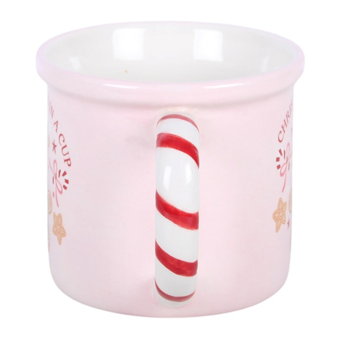Pink Christmas in a Cup Mug
