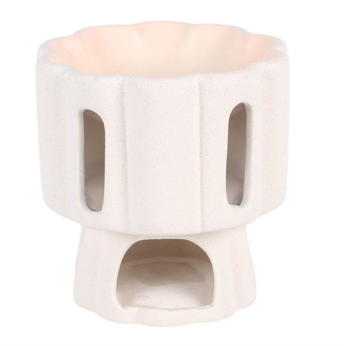 Scalloped Pedestal Oil Burner