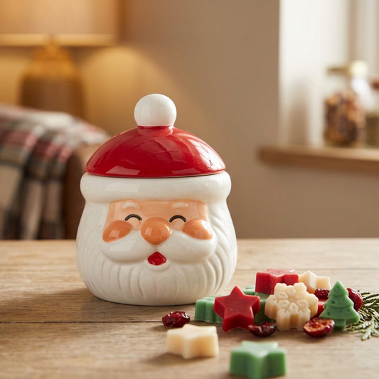 Jolly Santa Christmas Oil Burner and Wax Warmer