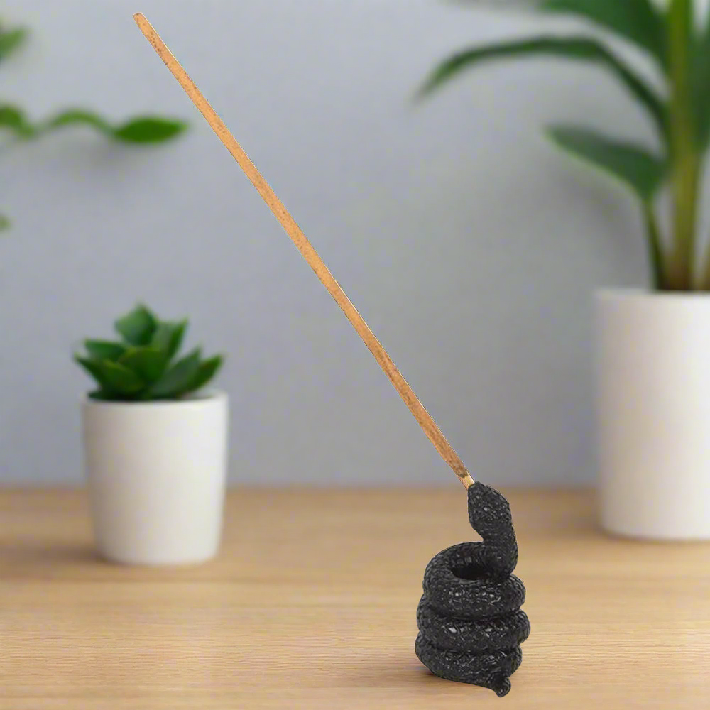 Black Snake Incense Stick Holder