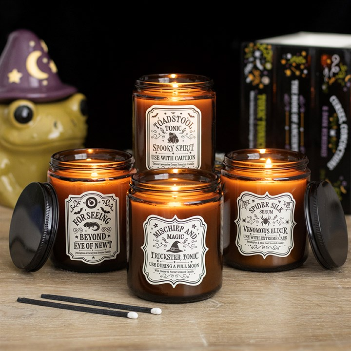 Toadstool Tonic Lavender Grass Candle