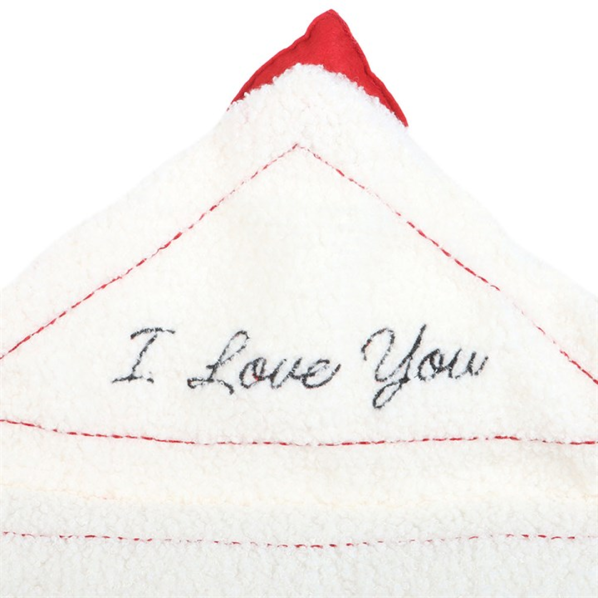 Love Letter Boucle Valentine's Day Cushion