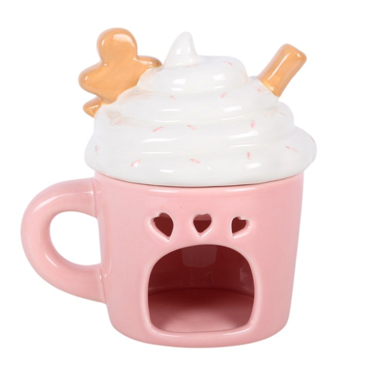 Pink Gingerbread Latte Oil Burner and Wax Warmer