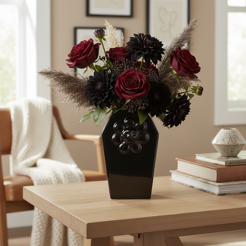 Coffin Flower Vase