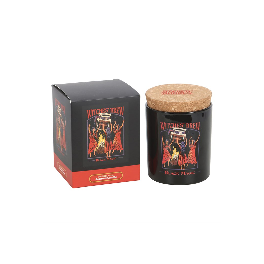 Witches' Brew Oat Milk Latte Candle by Steven Rhodes