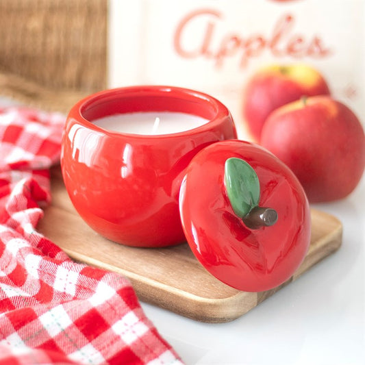 Apple Shaped Candle Jar – Sweet Scented Charm for Any Space