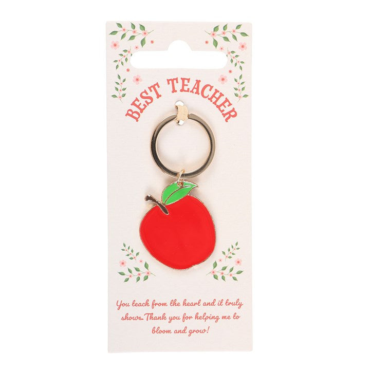 Best Teacher Apple Keyring – A Thoughtful Thank You