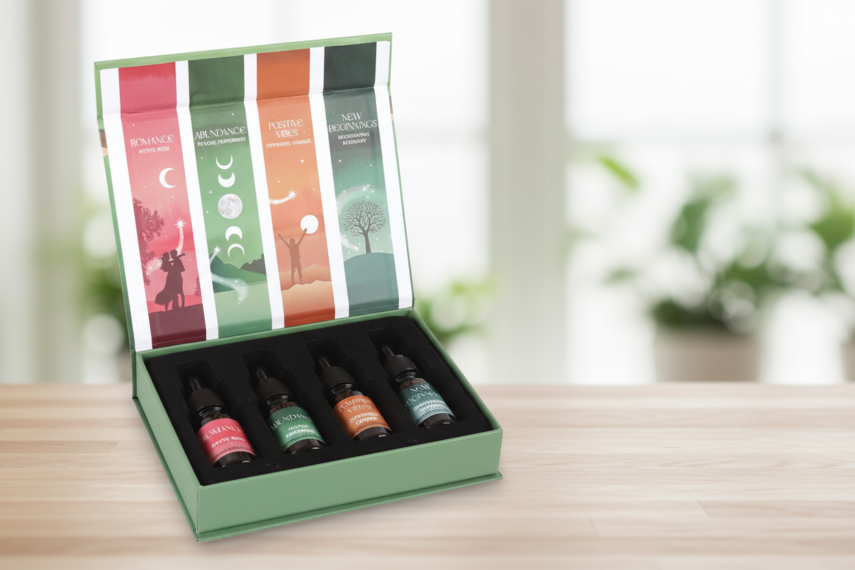 The Manifestation Collection Blended Essential Oil Set